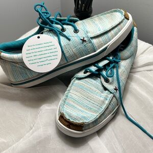 Hooey Twisted X Loafers, NWT NWOB